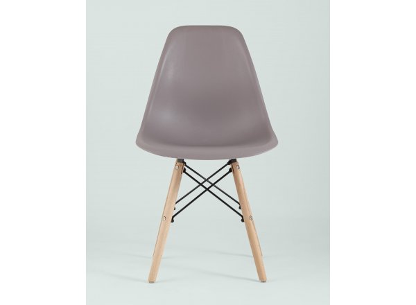 Стул Eames Style DSW темно-серый (разборный каркас)
