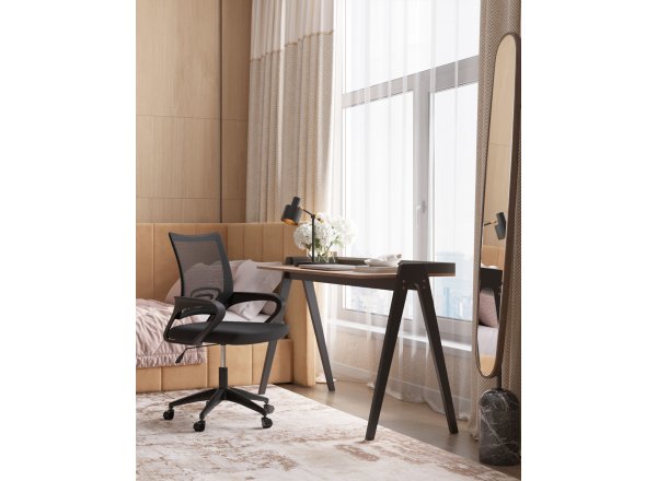 Кресло офисное TopChairs Simple SN черный